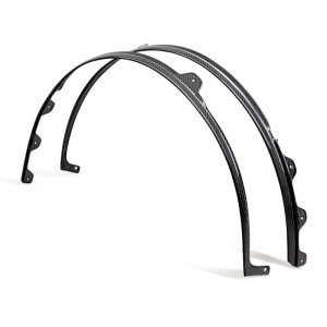 Ford Mustang Mach 1 Fenders - Front - Anderson Composites - Extension - Carbon Fiber - `21-`22